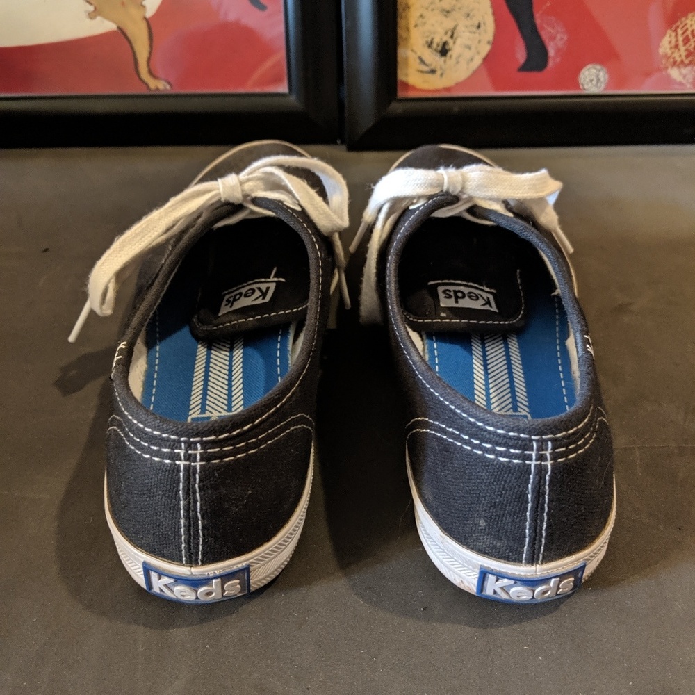 Keds. Black. Size 6.5. - Picture 4 of 4
